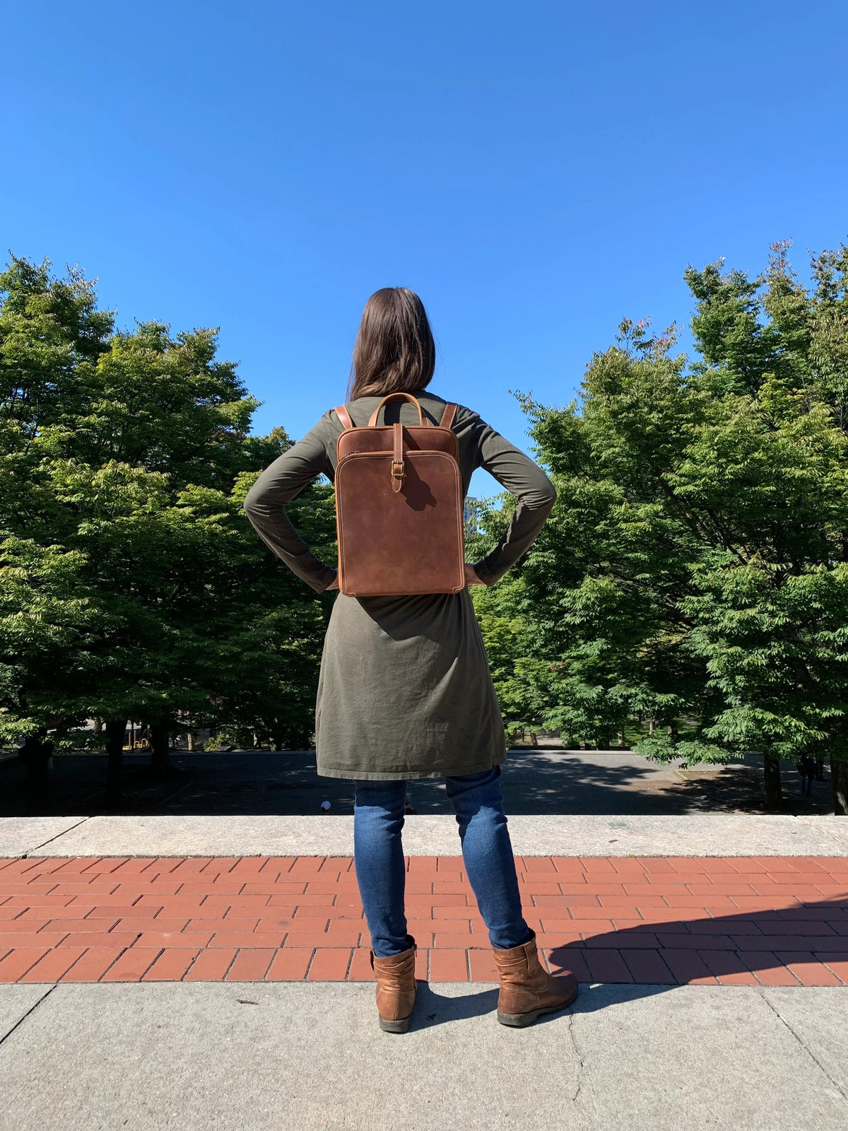 Sachi Leather Backpack | Small Women's Leather Backpack