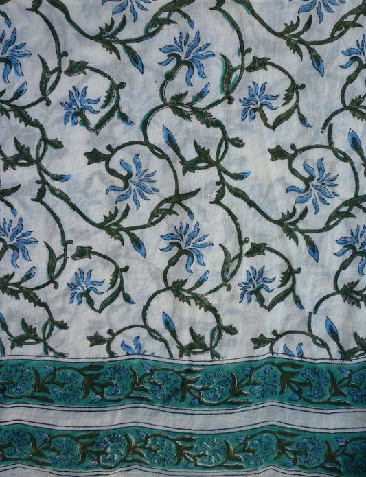 Vintage Floral Scarf