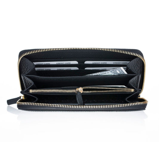 Westminster Handmade Full-Grain Leather Zippered Ladies Handbag