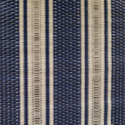 Vertical Stripe Blue & White