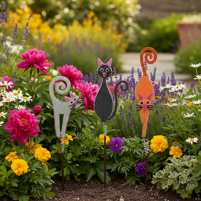Cat Garden Stake (Set of 3)