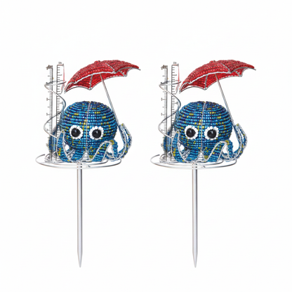 Rain Gauge, Octopus (Set of 2)
