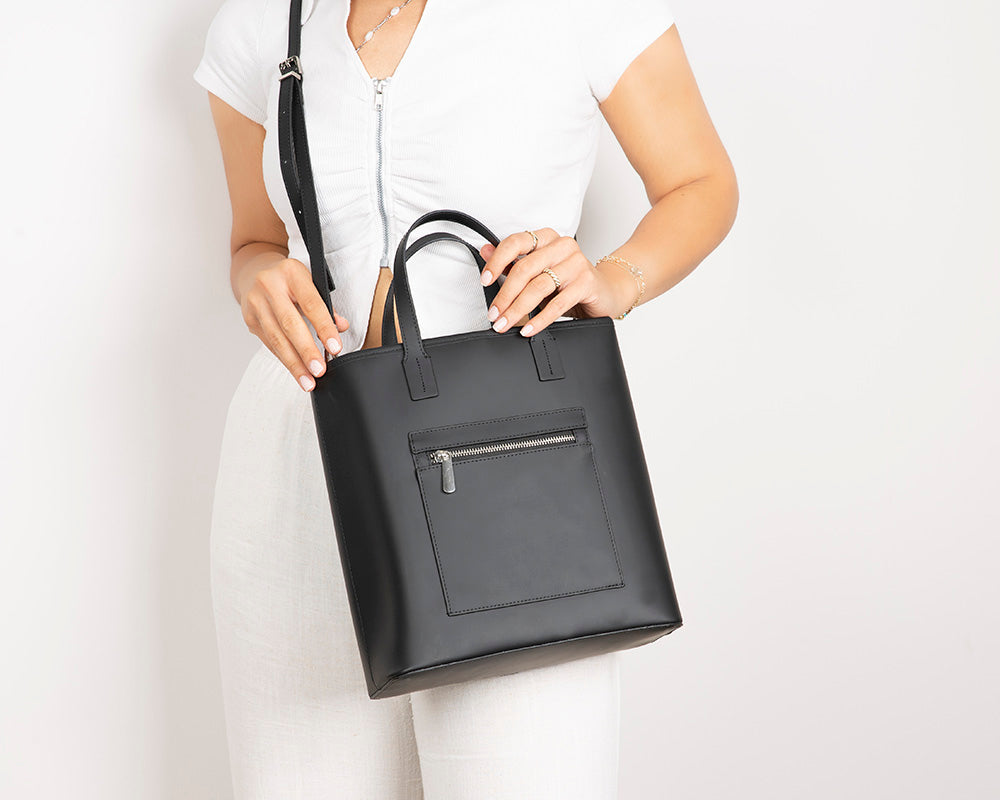 Valetto Leather Tote Bag