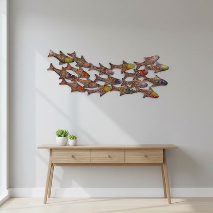 Painted Schooling Fish