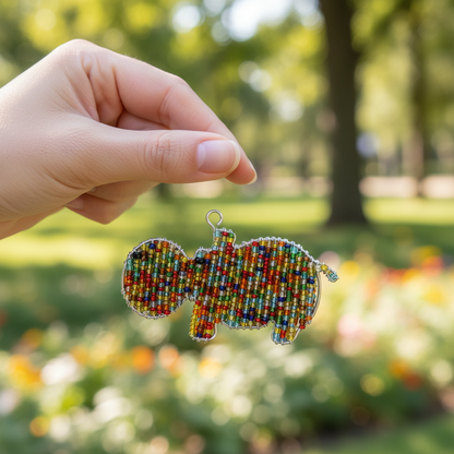 Hippo Keyring (Set of 6)