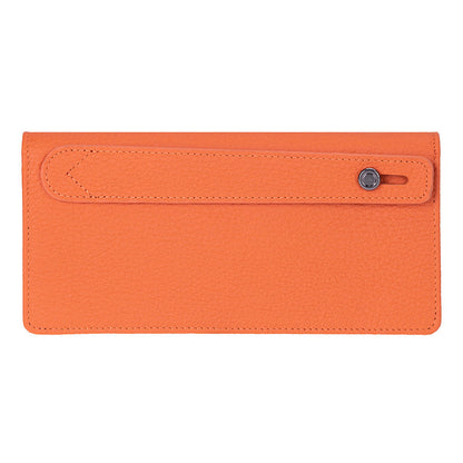 Sedona Leather Unisex Wallet – Genuine Leather Wallet with Phone Pocket & Card Organizer