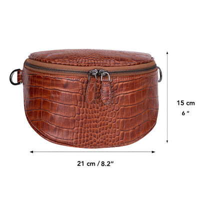 Alora Leather Crossbody Bag