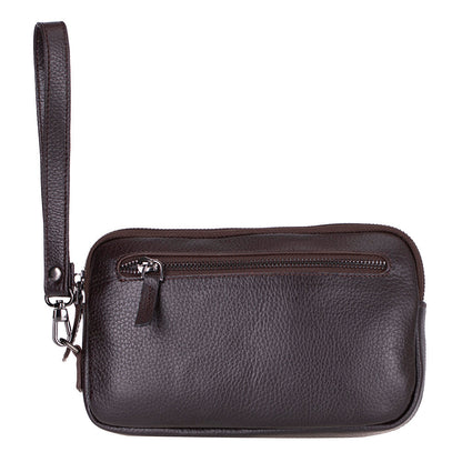 Noma Leather Clutch Bag