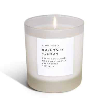 Rosemary + Lemon - Signature Candle