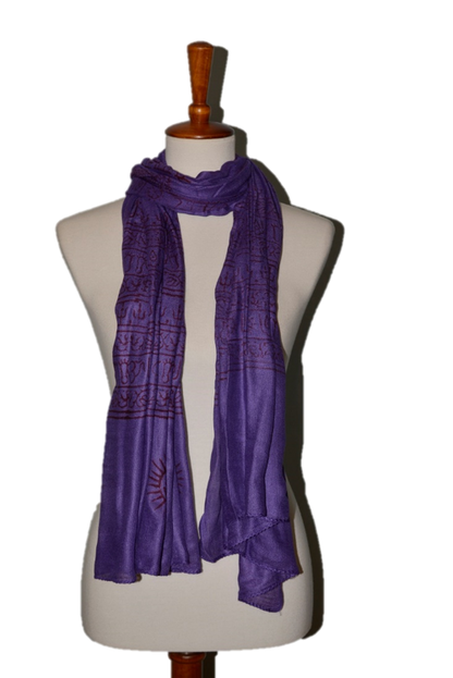 OM Bhakti Prayer Shawl