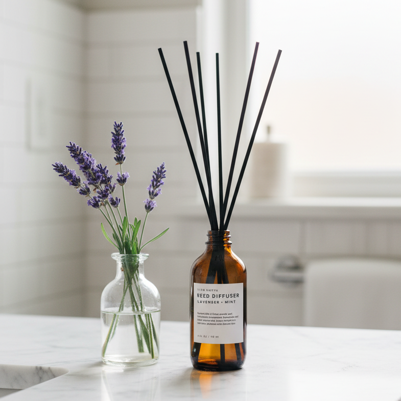 Lavender + Mint - Reed Diffuser