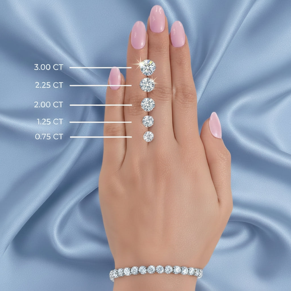 AGI Certified 2 CTW Round Lab Grown Diamond Eternity Band in 14K White Gold (F-VS)