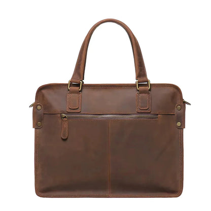 The Viggo Briefcase | Genuine Leather Messenger Bag