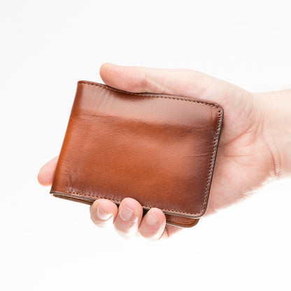Arvada Handmade Bifold Leather Men Wallet