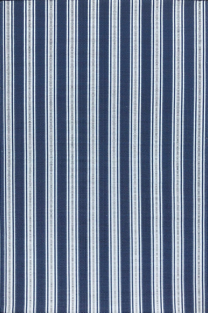 Vertical Stripe Blue & White