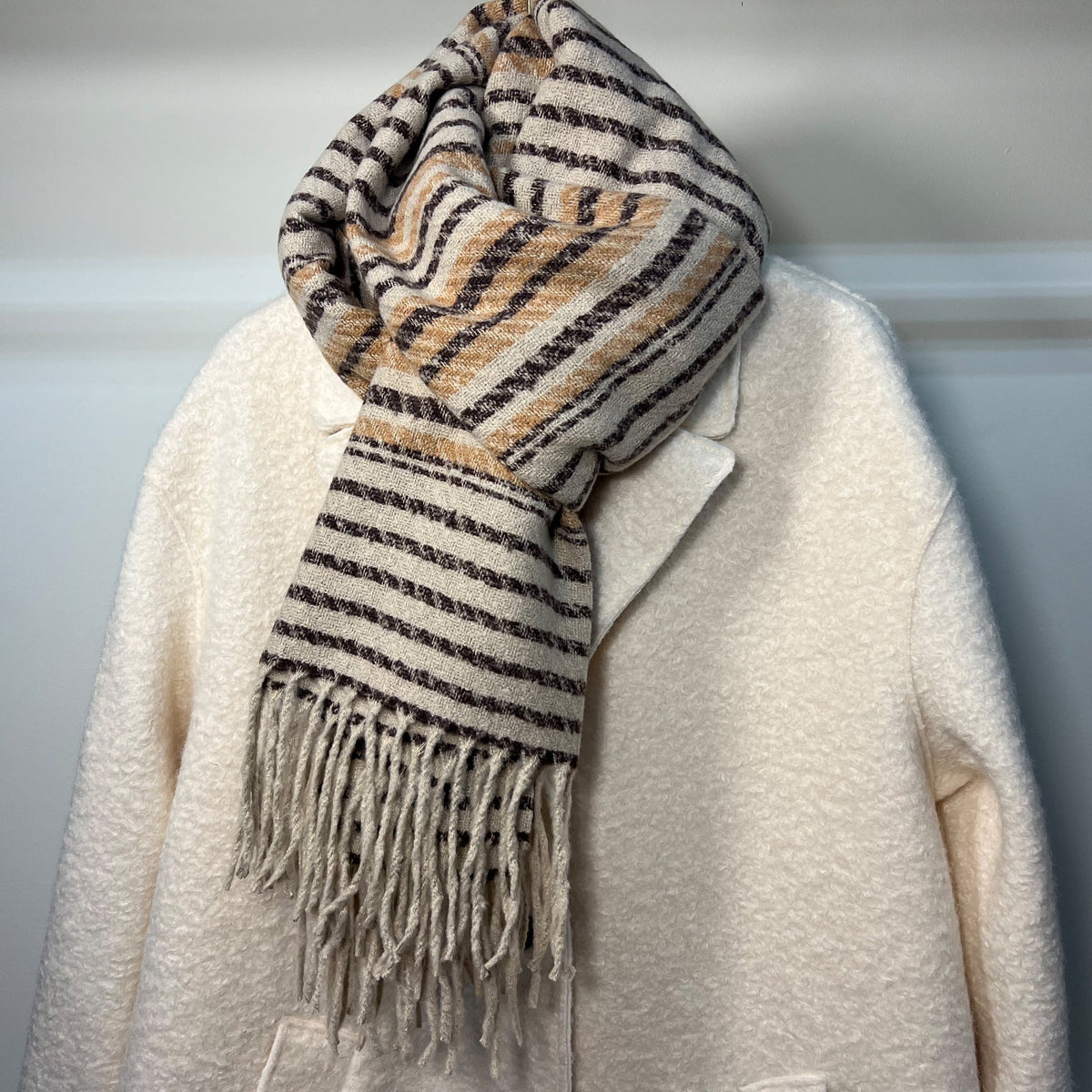 Striped Scarf for Women