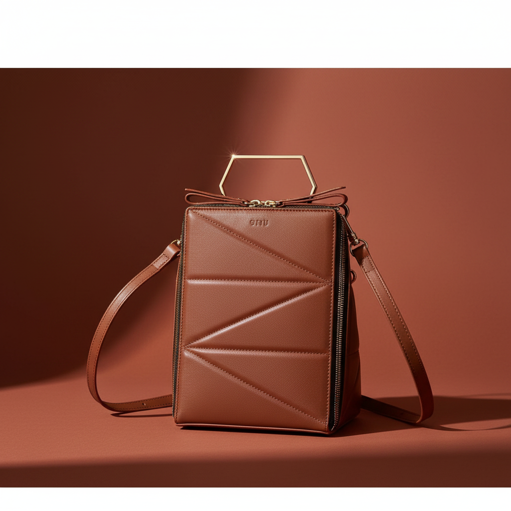 Brown Leather Backpack
