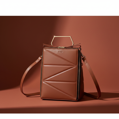 Brown Leather Backpack