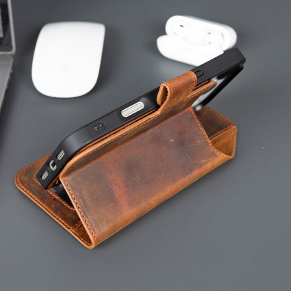 Casper iPhone 17 Pro Leather Wallet Case – MagSafe Compatible