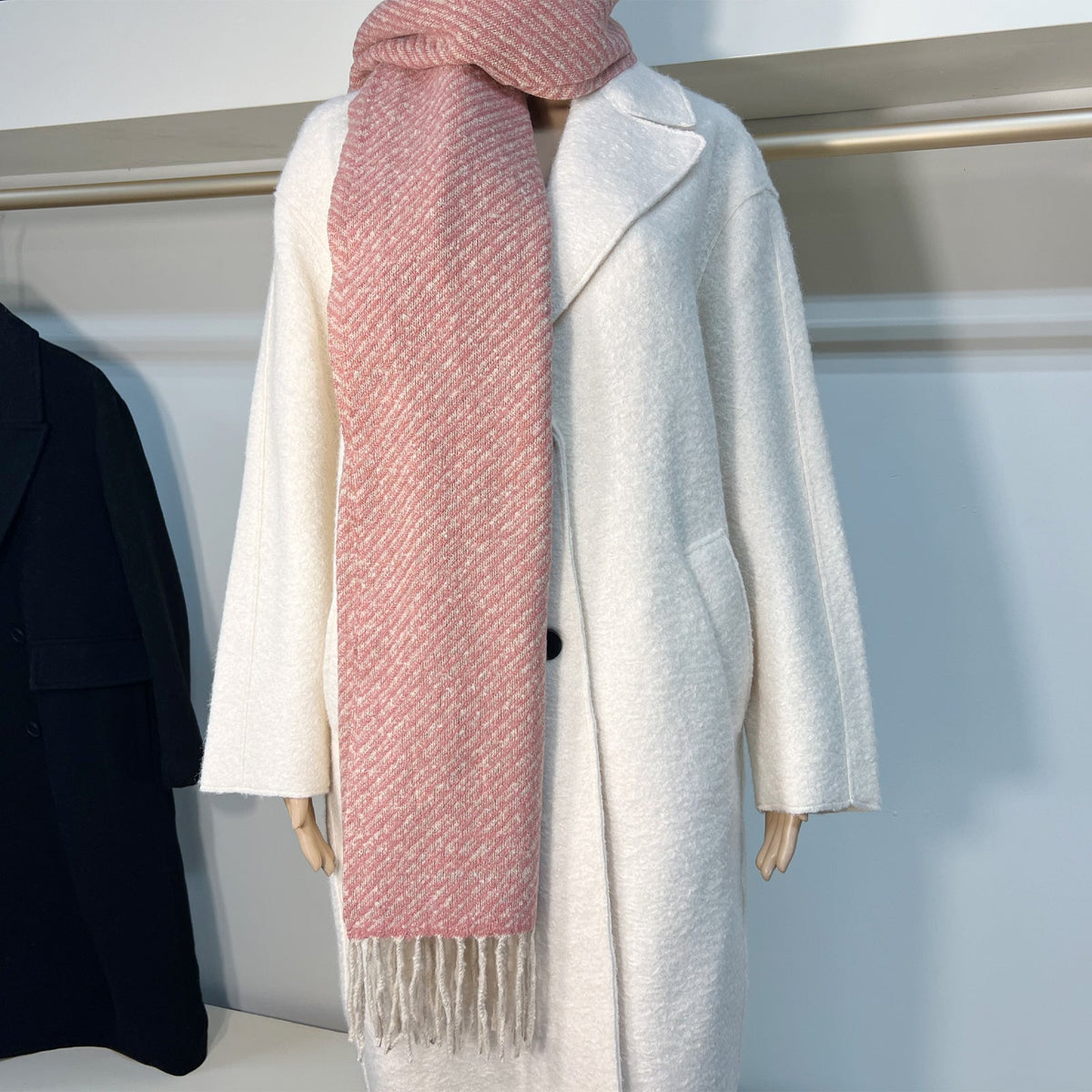 Pink Winter Scarf