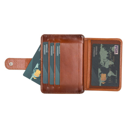 Cortez Handcrafted Leather Slim Wallet with Card Holder