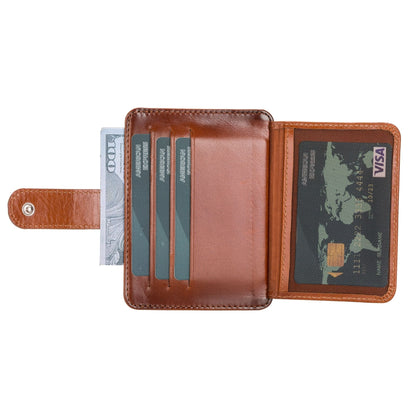 Cortez Handcrafted Leather Slim Wallet with Card Holder