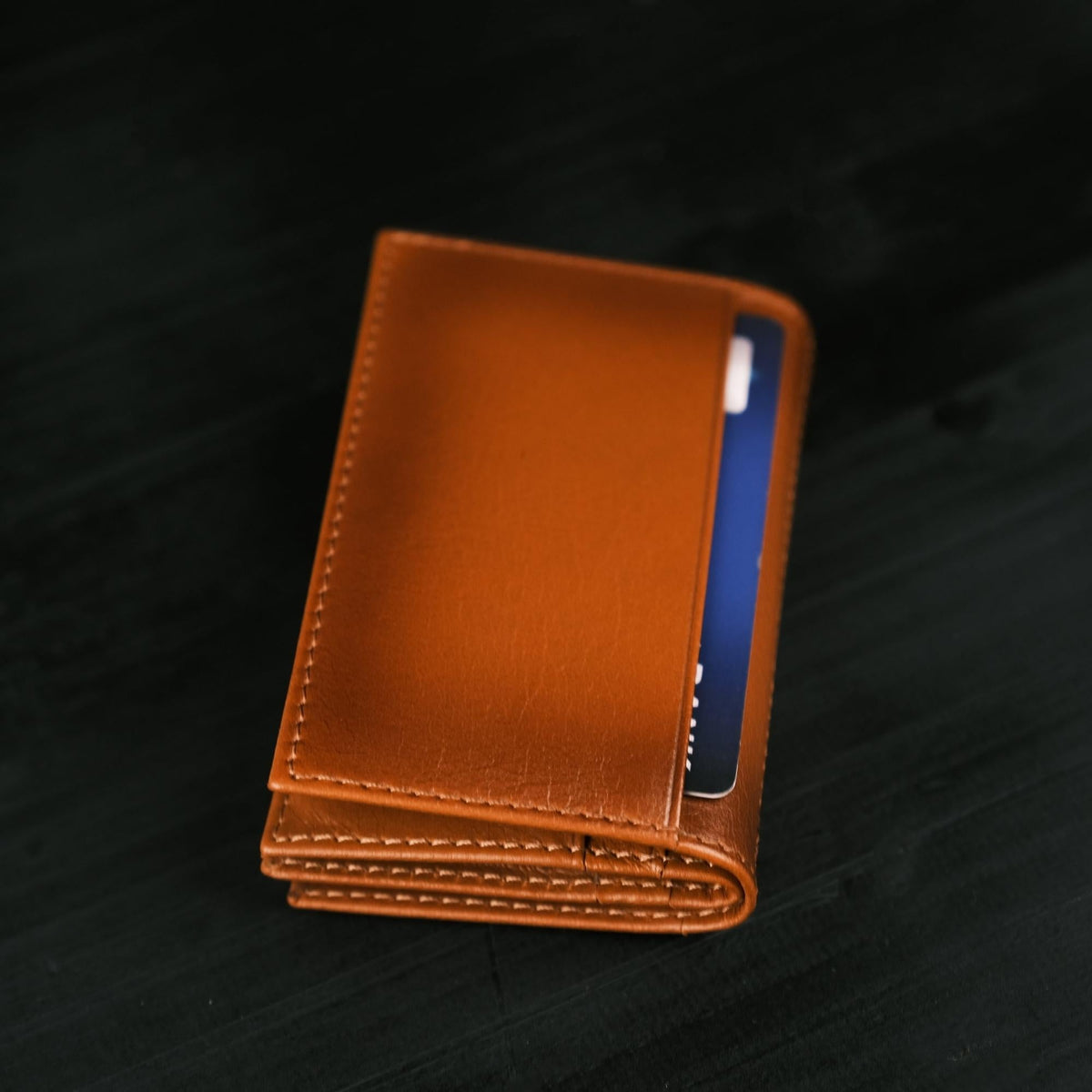 Denver Luxury Full-Grain Leather Cardholder for Men
