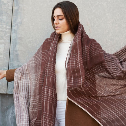 Auro Handwoven Linen Scarf