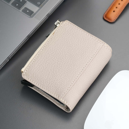 Glenrock Mink Leather Pop-up Cardholder Wallet