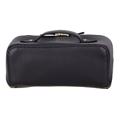 Haines Leather Cosmetic Bag – Elegant & Functional for Women