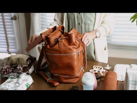 Citi Journey Diaper Bag - Vintage Tan