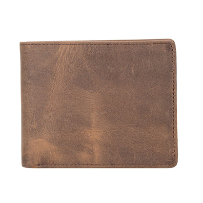 Lusk Slim Bifold Design Handcrafted Men's Genuine Leather Wallet