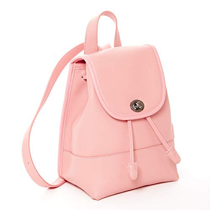 Nicole Pink Leather Backpack