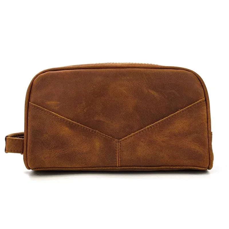 The Nomad Toiletry Bag | Genuine Leather Travel Toiletry Bag