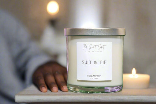 Suit & Tie Candle